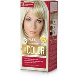 Tartós Krémhajfesték -  Aroma Color 3-Plex Permanent Hair Color Cream, 18 Scandinavian Blond, 90 ml