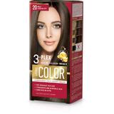 Tartós Krémhajfesték -  Aroma Color 3-Plex Permanent Hair Color Cream, 20 Milk Chocolate, 90 ml