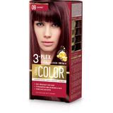 Tartós Krémhajfesték -  Aroma Color 3-Plex Permanent Hair Color Cream, 09 Garnet, 90 ml