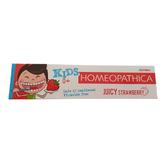 Homeopátiás Fogkrém Eper Aromával, Gyerekeknek - Astera Kids Homeopathica Juicy Strawberry 0+, 75 ml