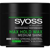  Extra Erős Hajviasz - Syoss Professional Performance Max Hold Wax Medium Shine, 150 ml