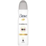  Izzadásgátló Dezodor Spray - Dove Invisible Dry, 150 ml