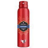 Izzadásgátló Dezodor Spray, Férfiaknak  - Old Spice Captain Deodorant Body Spray, 150 ml