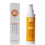 Napvédő Testápoló Spray SPF 25 Ganodermával  Bioearth, 150 ml