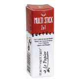  Vegán Ajak- és Arcbalzsam Stick 2 in 1 Multi Stick Beauty Made Easy, árnyalata 01 Red, 6 g