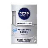 Borotválkozás Utáni Ápoló (After Shave) - Nivea Men Skin Protection After Shave Lotion Silver Protect, 100 ml