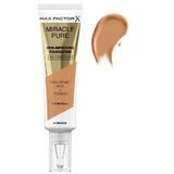 Alapozó  - Max Factor Miracle Pure Skin-Improving Foundation SPF 30 PA+++, árnyalata 80 Bronze, 30 ml
