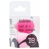 2 Darabos Rózsaszín Mini Sminkszivacs Szett - Mimo Makeup Sponge Mini Water Drop Pink Set, 2 db.
