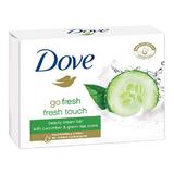 Szilárd Szappan Uborka és Zöld Tea  - Dove Go Fresh Touch Beauty Cream Bar Cucumber and Green Tea Scent, 100 g