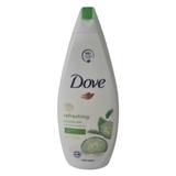 Uborka és Zöld Tea Tusfürdő  - Dove Go Fresh Nourshing Beauty Shower Nutrium Moisture Cucumber & Green Tea Scent, 750 ml