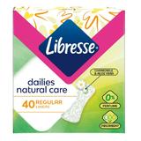 Illatmentes Tisztasági Betét - Libresse Natural Care 0% Perfume Normal Daily Liners, 40 db.