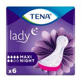 Inkontinencia éjszakai betétek - Tena Lady Maxi Night, 6 db.