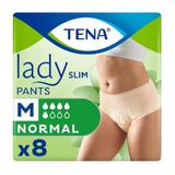 Rugalmas Inkontinencia Bugyik  - Tena Lady Slim Pants Normal, méret M, 8 db.