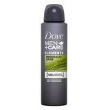 Izzadásgátló Dezodor Spray Ásványokkal és Sage-el, férfi  - Dove Men+Care Elements Minerals+Sage, 150 ml