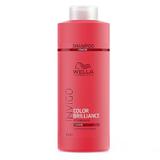 Sampon festett, durva hajra - Wella Professionals Invigo Color Brilliance Color Protection Shampoo Coarse Hair, 1000ml