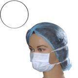 Gumis védőmaszk, fehér színű - Prima White Surgical Face Mask Ear-Loop 50 db.