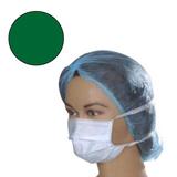 Védőmaszk, Zöld, kötőkkel - Prima Blue Surgical Face Mask Ties on Both Sides 50 db.