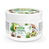 Hajpakolás Vékony Hajra Avokádóval és Kókusztejjel  - Aroma Natural Avocado Coconut Milk Hair Mask For Thin&Weak Hair, 450 ml