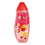 Baba Sampon Eper Illattal - Aroma Baby Hair & Body Shampoo, 300 ml