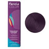 Professzionális Krém-Hajfesték - Fanola Color Cream, árnyalata 5.2 Light Chestnut Violet, 100ml