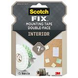 Dupla ragasztószalag beltéri rögzítéshez - 3M Scotch Fix Mounting Tape Double-Face Interior, 7 kg, 19 mm x 5 m