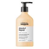 Sampon Sérült Hajra - L'oreal Professionnel Serie Expert Absolut Repair Protein + Gold Quinoa, 500 ml