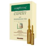 Hajregeneráló Fiola-készlet - Gerovital Tratament Expert Kit for Hair Regeneration Ampoules, 20 fiola