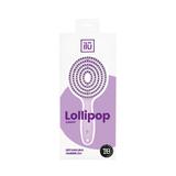 Hajkefe Lila Ilu Hairbrush Detangling Lollipop Purple Candy