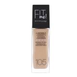 Alapozó -  Maybelline - Fit Me Luminous & Smooth Natural Ivory 105, 30ml