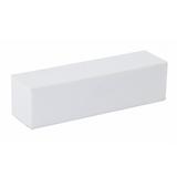 Fehér Buffer Csiszoló Blokk - Beautyfor Sanding Block, White, erősség 120
