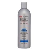 Színező/Árnyalatosító Sampon - Chi Ionic Color Illuminate Silver Blonde Shampoo, 355 ml