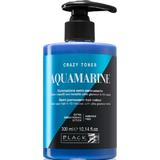 Féltartós Toner - Crazy Toner Aquamarine Black Professional, árnyalata Kék, 300 ml