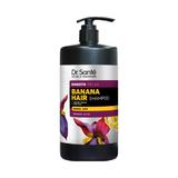 Antisztatikus és Intenzív Simító Sampon Banánnal és Murumuru Vajjal Dr. Sante Smooth Relax Banana Hair Shampoo, 1000 ml