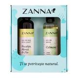  Zanna Csomag - Nyugtató Masszázsolaj, 200 ml és Vitalizáló Tusfürdő, 250 ml