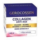 Ránctalanító Nappali Krém Collagen Anti-aging SPF 10, Mély Ráncokra, 50 ml