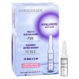 Ampullák Tiszta Hialuronsavval - Hyaluron Anti-age, Gerocossen Laboratoires, 12 fiola x 2 ml