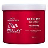 Javító Hajbalzsam AHA & Omega 9 Sérült Hajra 2. Lépés -  Wella Professionals Ultimate Repair Deep Conditioner, 500 ml
