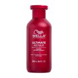 Javító Sampon AHA-val & Omega 9 Sérült Hajra 1. Lépés - Wella Professionals Ultimate Repair Shampoo, 250 ml