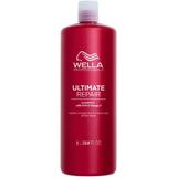 Javító Sampon  AHA & Omega 9 Sérült Hajra 1. Lépés  - Wella Professionals Ultimate Repair Shampoo, 1000 ml