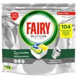  Mosogatószer Kapszulák Mosogatógépekhez - Fairy Platinum All in One, 104 kapszula
