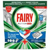 Mosogatószer Kapszulák Mosogatógépekhez  - Fairy Platinum Plus Deep Clean All in One, 82 kapszula