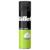 Borotvahab Normál Bőrre - Gillette Shave Foam Lime Scent, 200 ml