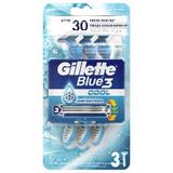  Borotva 3 Pengével - Gillette Blue 3 Cool Comfortfresh, 3 db.
