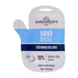 Kesztyű típusú maszk Workaholic's - Hand Mask with Hyaluron, Shea and Glycerin, Camco, 1 csomag