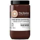 Korpásodás Elleni Hajmaszk - The Doctor Health & Care - Tar With Ichthyol and Sebo-Stop Complex Dermatological Hair Mask, 946 ml