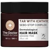 Korpásodás Elleni Hajmaszk - The Doctor Health & Care - Tar With Ichthyol and Sebo-Stop Complex Dermatological Hair Mask, 295 ml