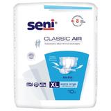 Felnőtt Pelenkák - Seni Classic Air All-in-one Adult Diapers XL Extra Large, 10 db.