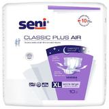  Éjszakai Felnőtt Pelenkák - Seni Classic Plus Air All-in-one Adult Diapers XL Extra Large, 10 db.