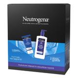 Ajándékcsomag Gyors Felszívódású Kézkrém - Neutrogena Fast Absorbing, 75 ml +  Gyors Felszívódású Testápoló Száraz Bőrre - Neutrogena Deep Moisture, 400 ml