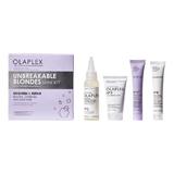 Kozmetikai Készlet - Olaplex Unbrakable Blondes Mini Kit Rubios, 1 csomag
